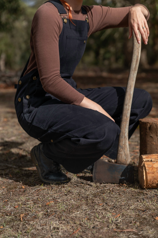 Canvas Brumby Suit - Black