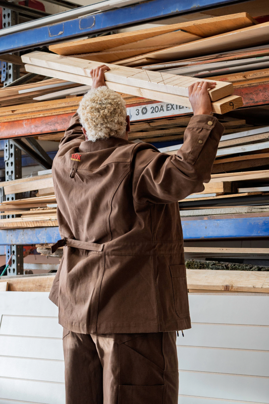 Canvas Bullant Jacket - Umber