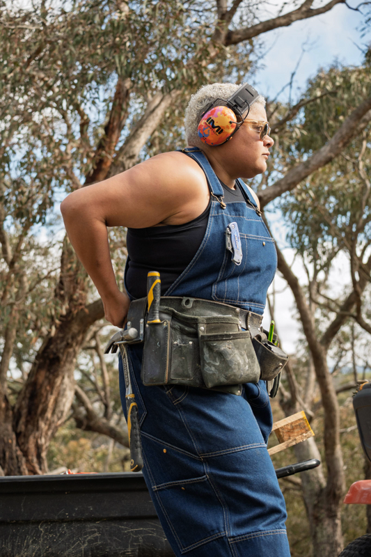 Denim Brumby Suit - Mid Blue