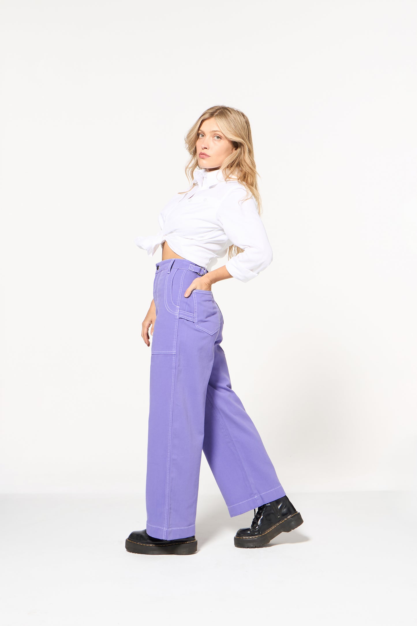Construction Pants - Milky Way