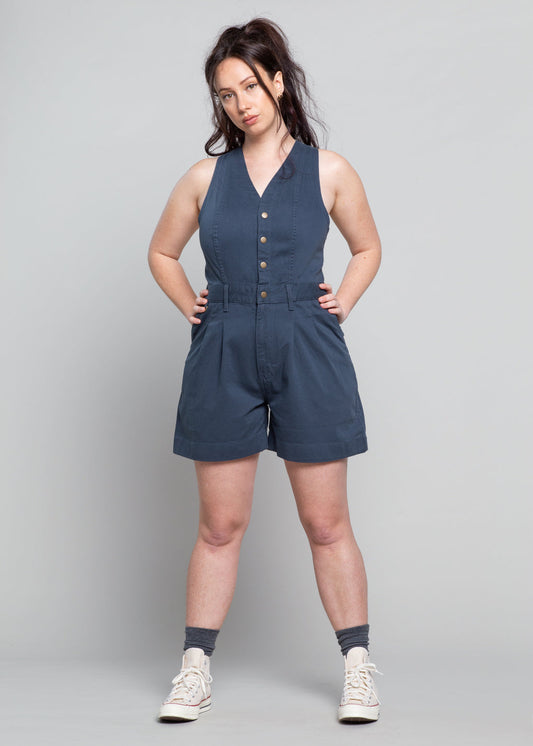 Cropped Roper Suit - No Waist Adjusters - Green