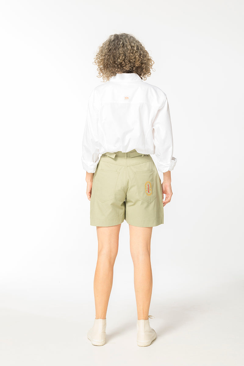 Ripstop Gunnee Shorts - Khaki
