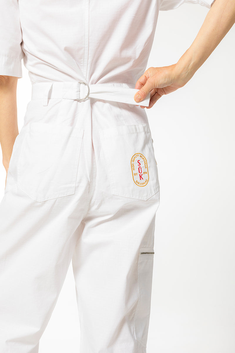 Ripstop 2.0 Lagoon Suit - Long Body - White