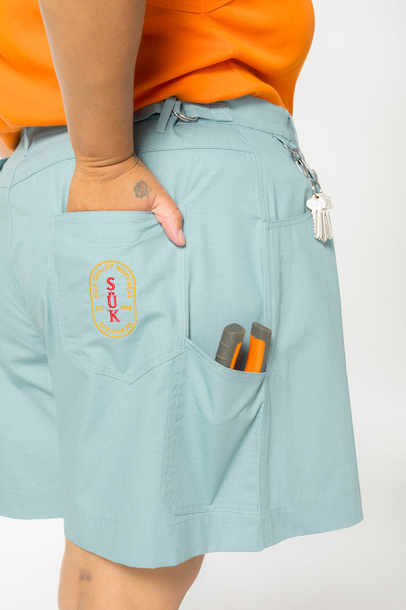 Ripstop Utility Shorts - Cement