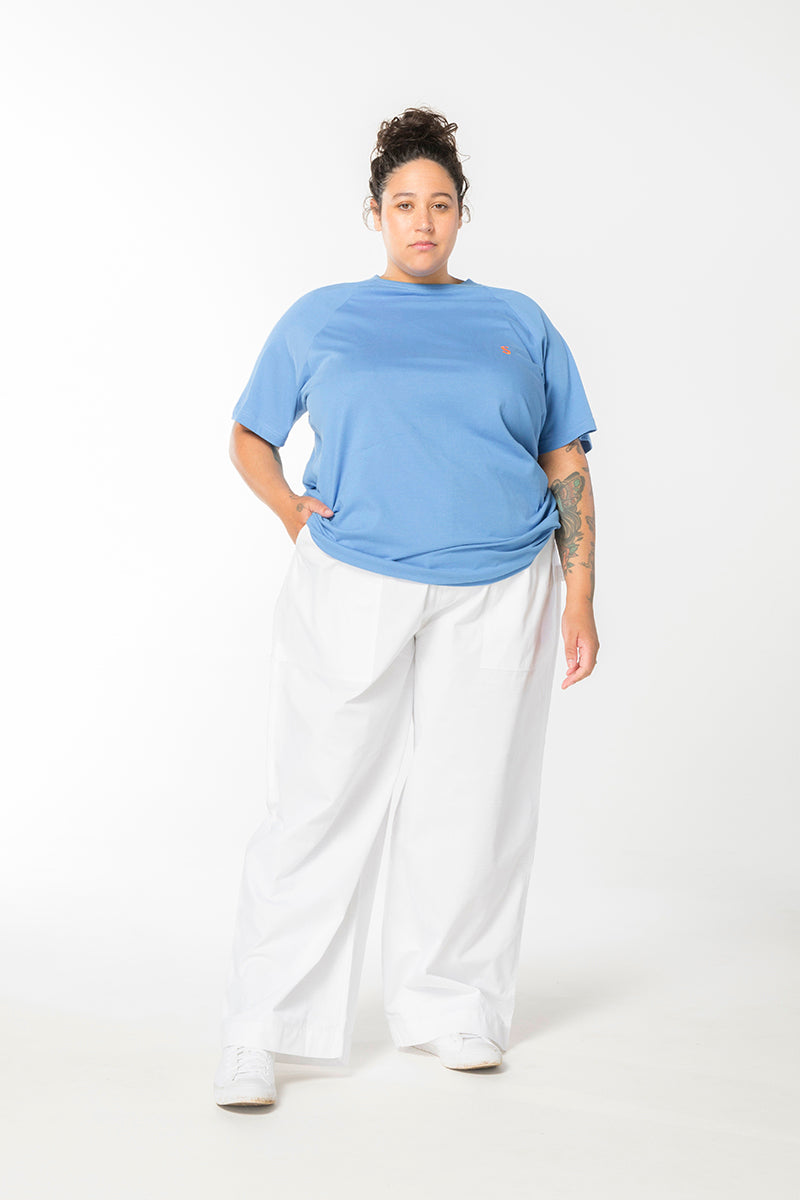 All Workers Tee - Cobalt