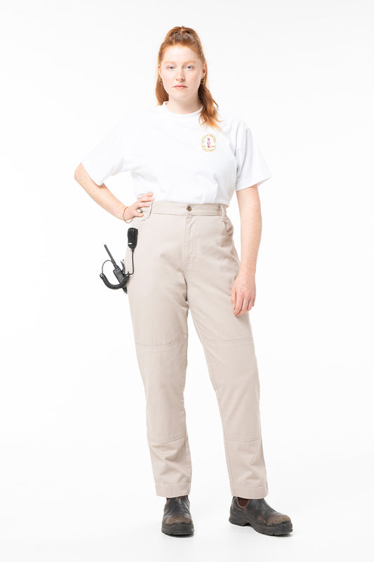 2 Way Work Pants - Stone