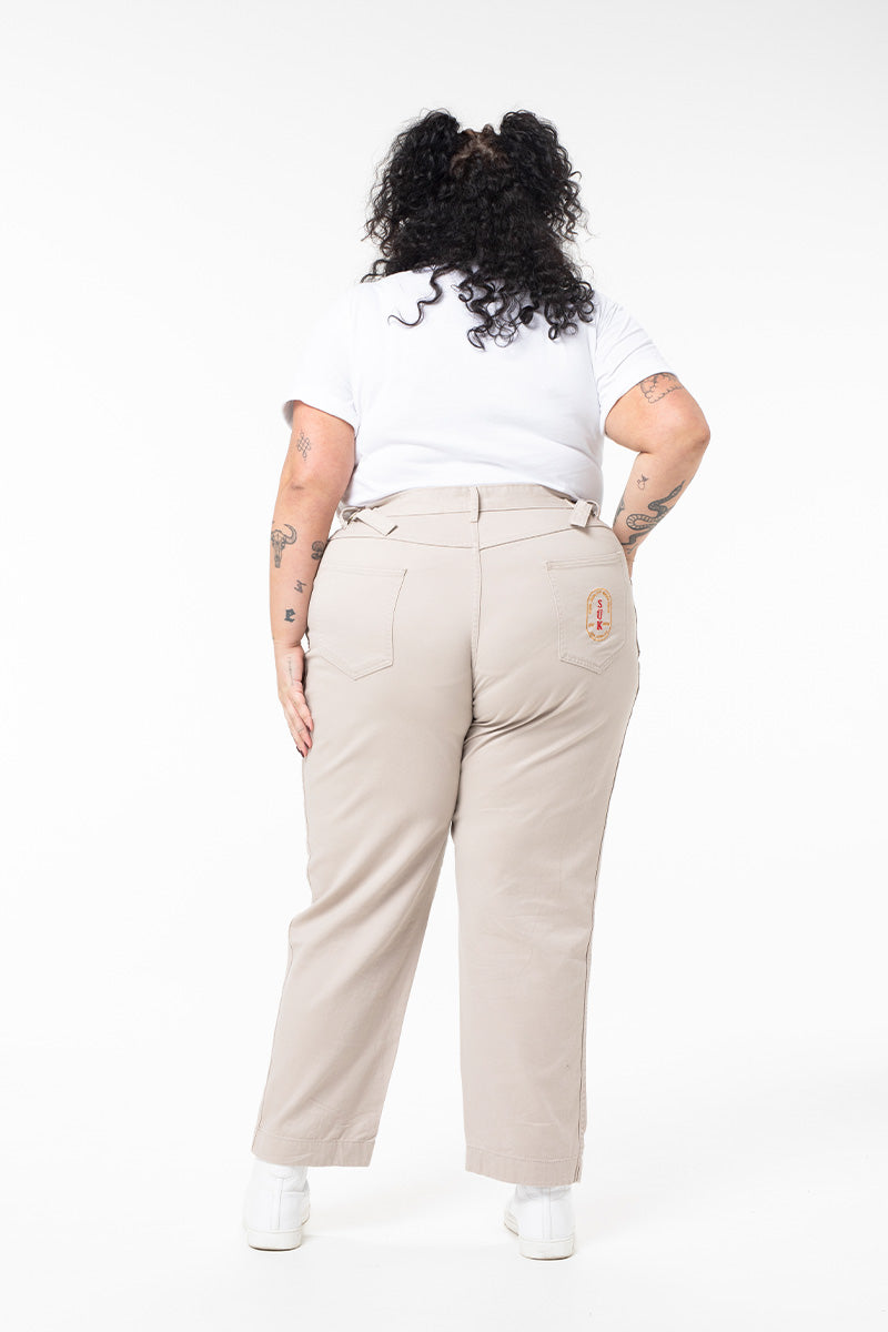 Plain Pants - Stone