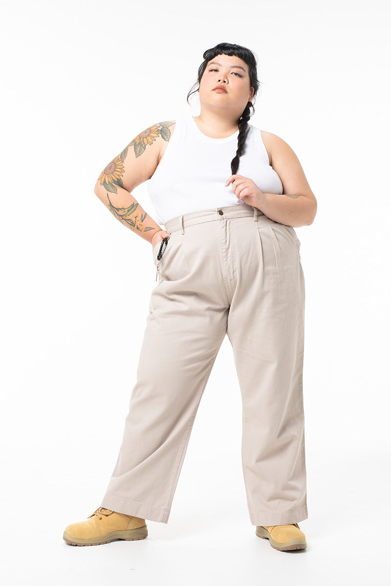 Station Pants - Stone