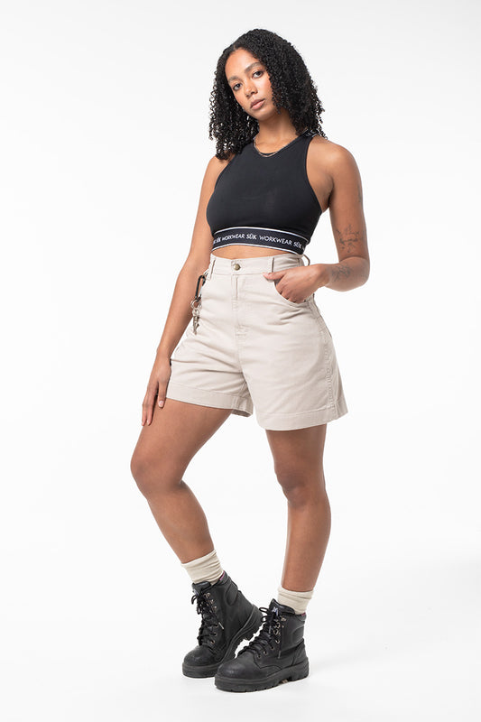 Utility Shorts - Stone