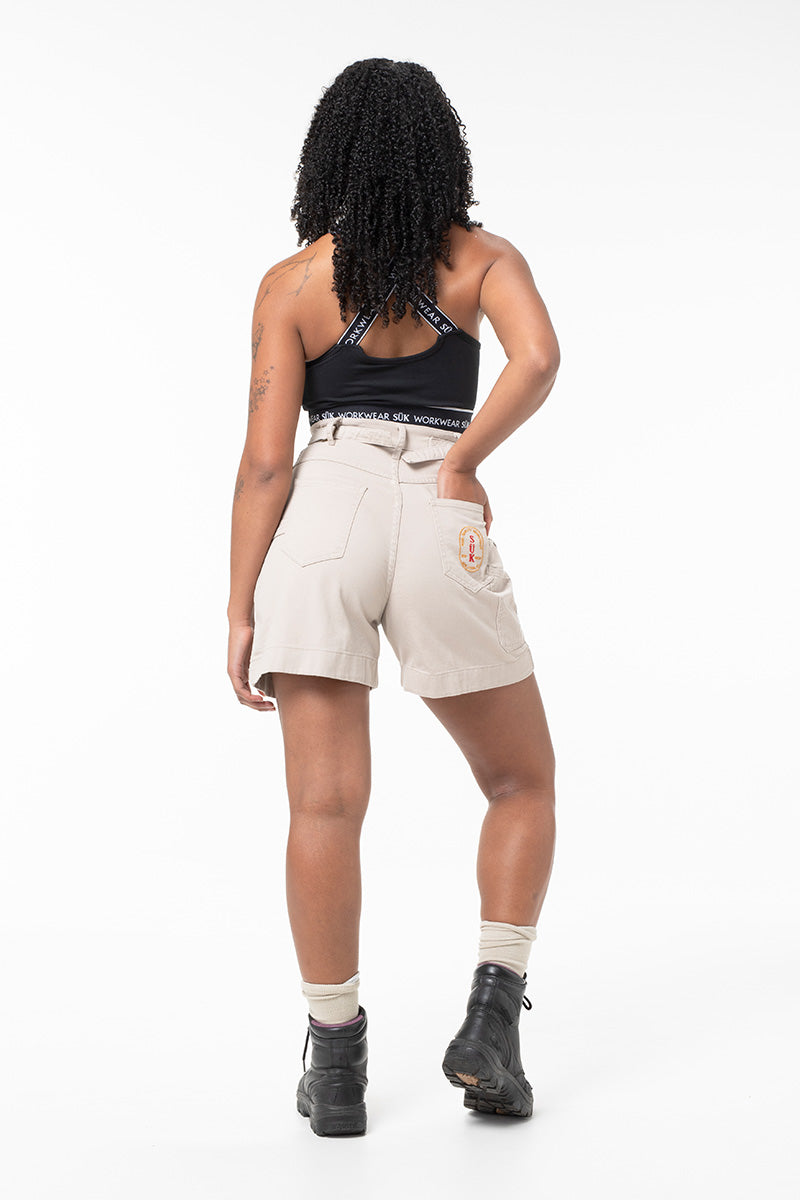 Utility Shorts - Stone