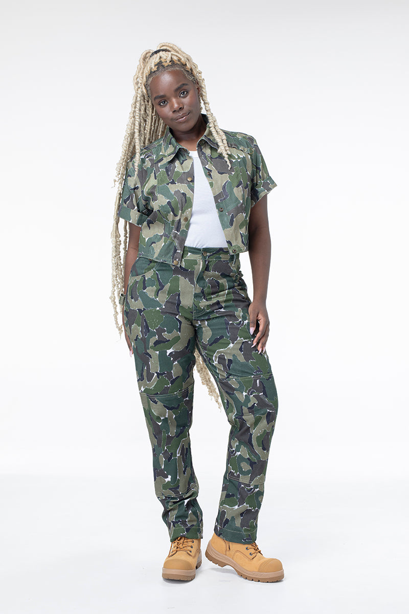 2 Way Work Pants - Camo