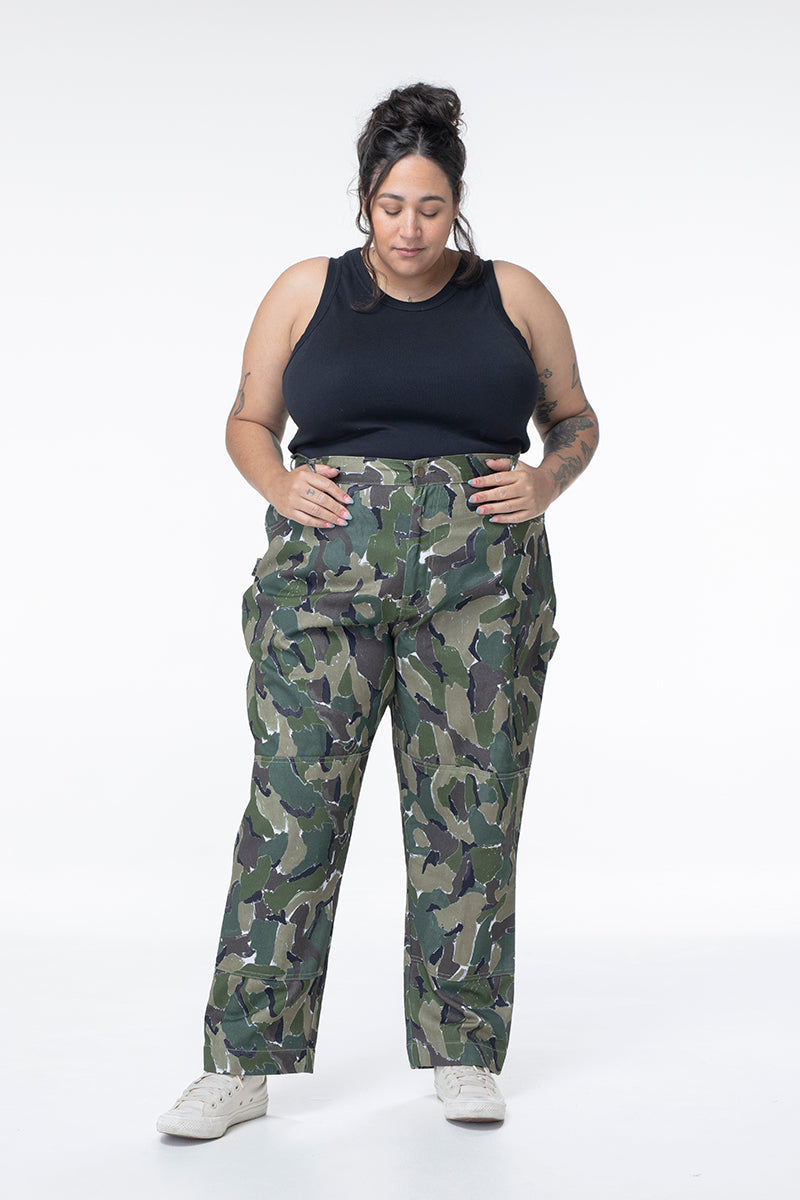 2 Way Work Pants - Camo