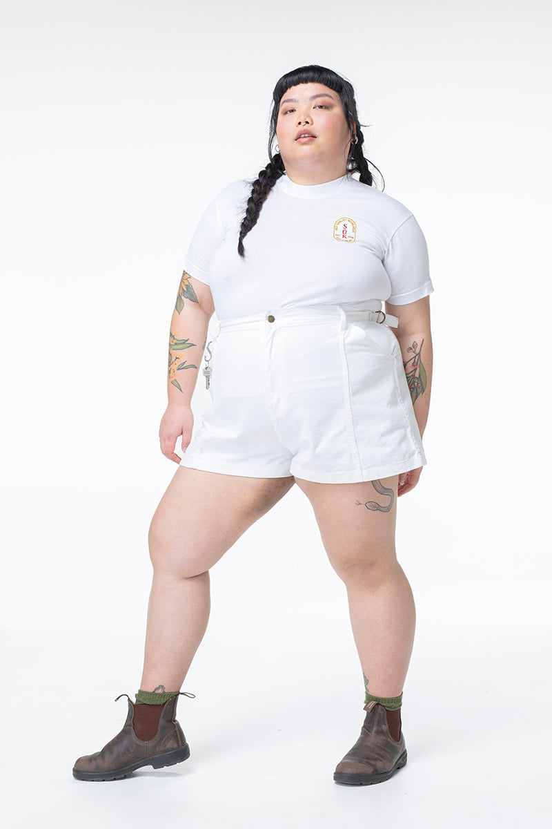 Tinnie Shorts - White