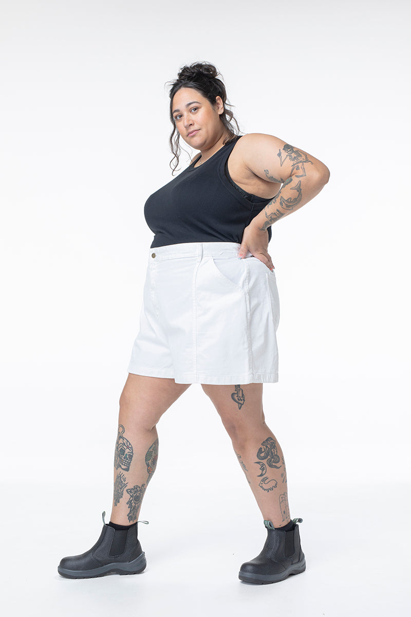 Tinnie Shorts - White