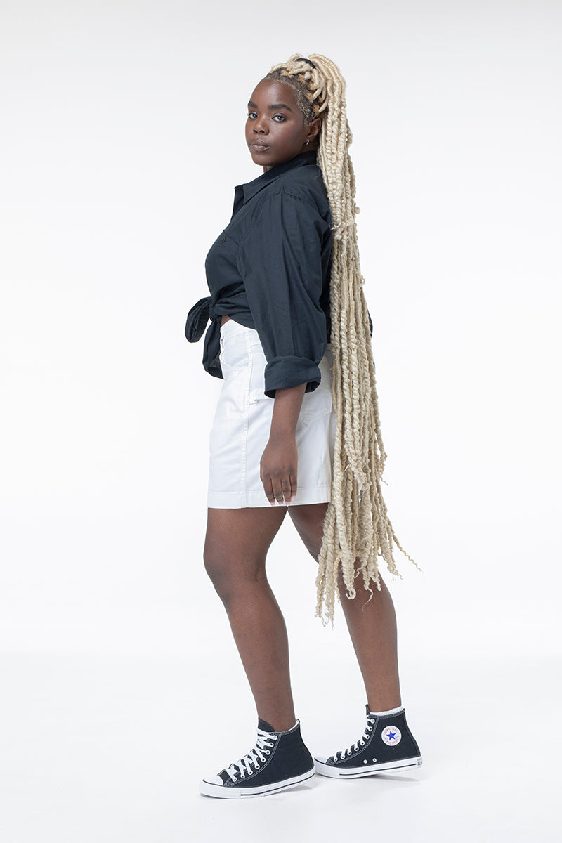 Utility Shorts - White