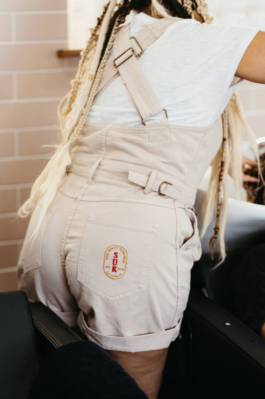 Cropped Roper Suit - Stone