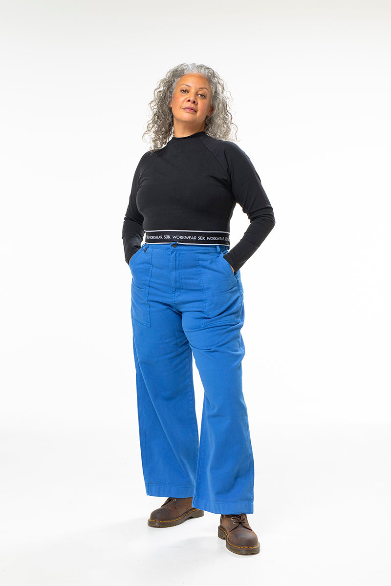Construction Pants - Blue Tongue