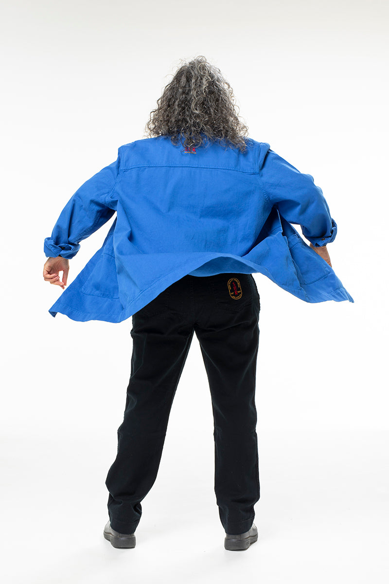 Farrier Shacket - Blue Tongue