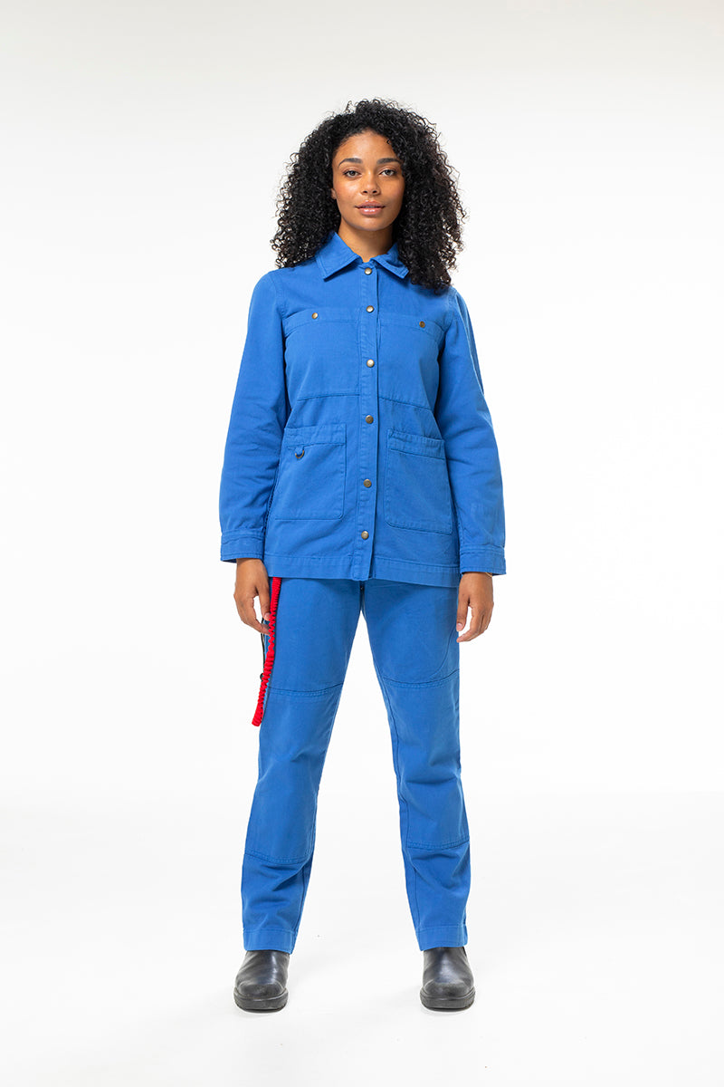Farrier Shacket - Blue Tongue