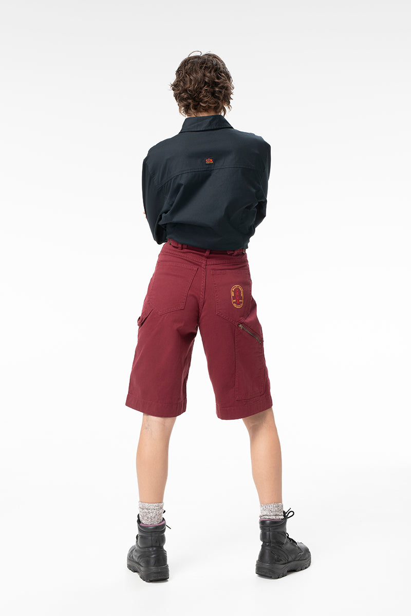Long Shorts - Burgundy