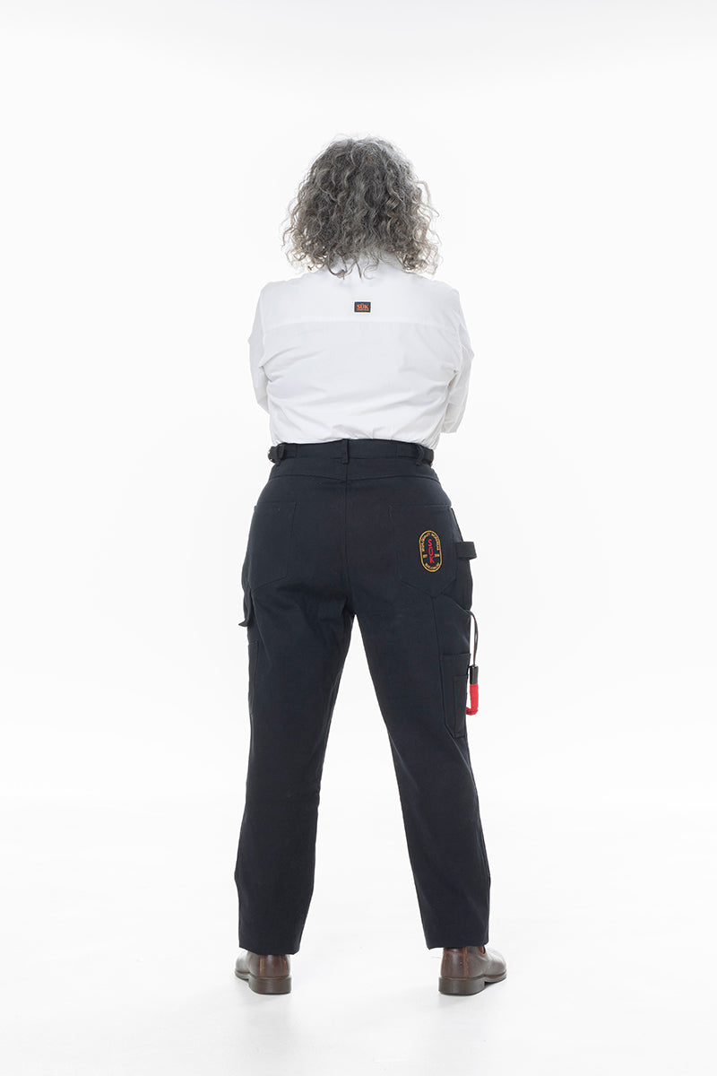 Canvas 2 Way Pants - Black