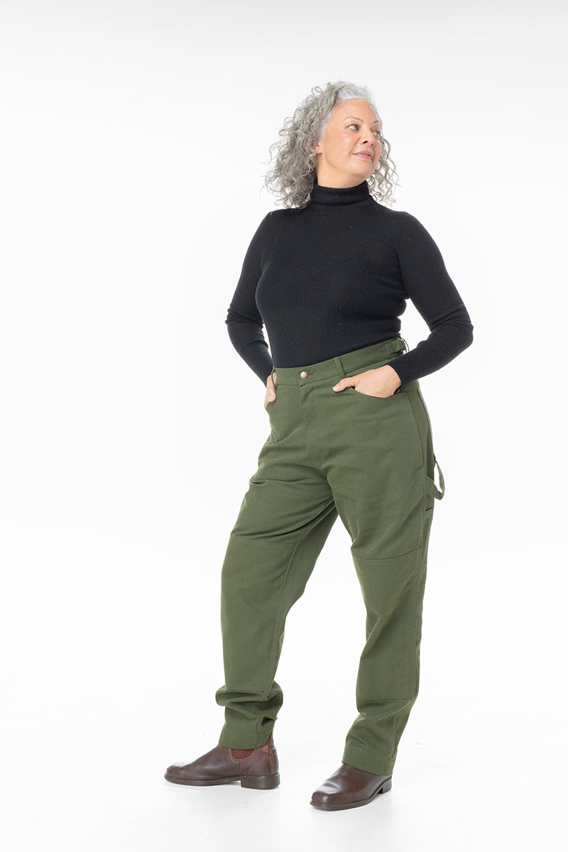 Canvas 2 Way Pants - Hunter