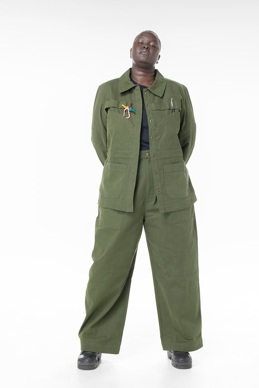 Canvas Bullant Jacket - Hunter