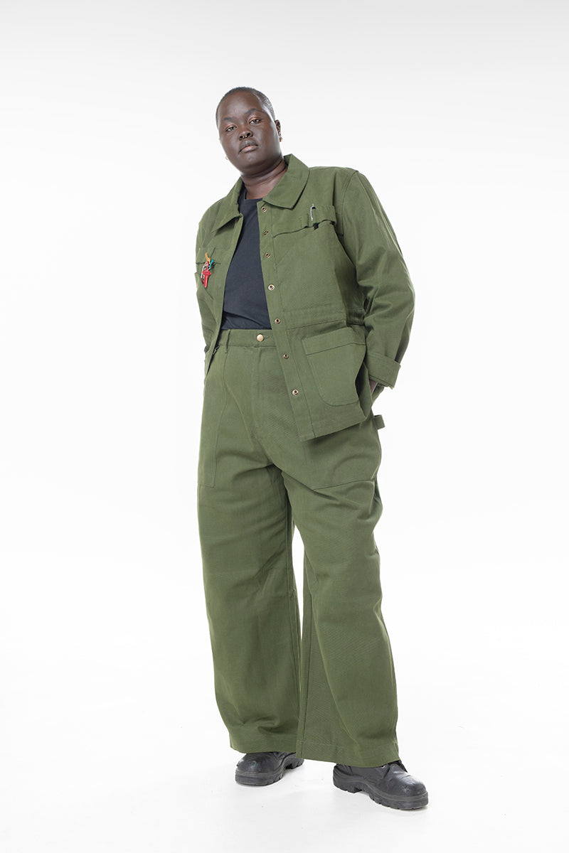 Canvas Bullant Jacket - Hunter