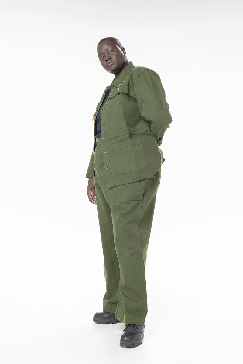 Canvas Bullant Jacket - Hunter