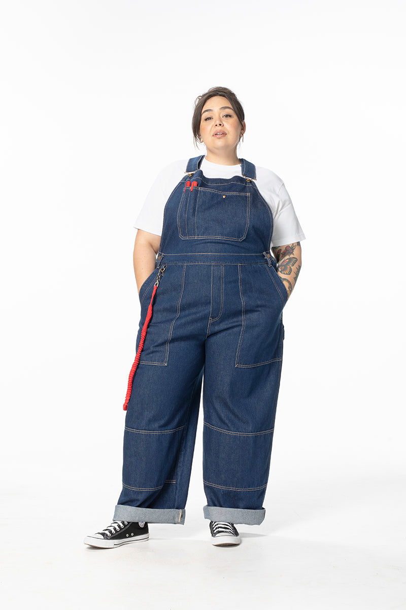 Denim Brumby Suit - Mid Blue