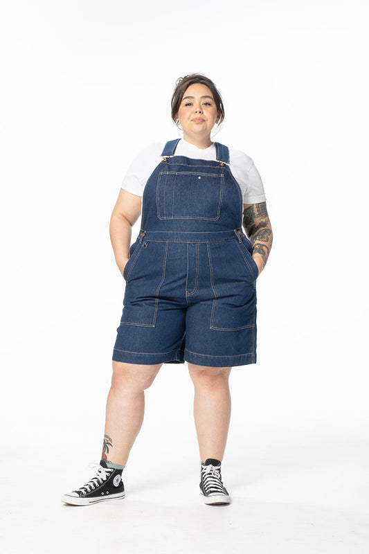 Denim Cropped Brumby Suit