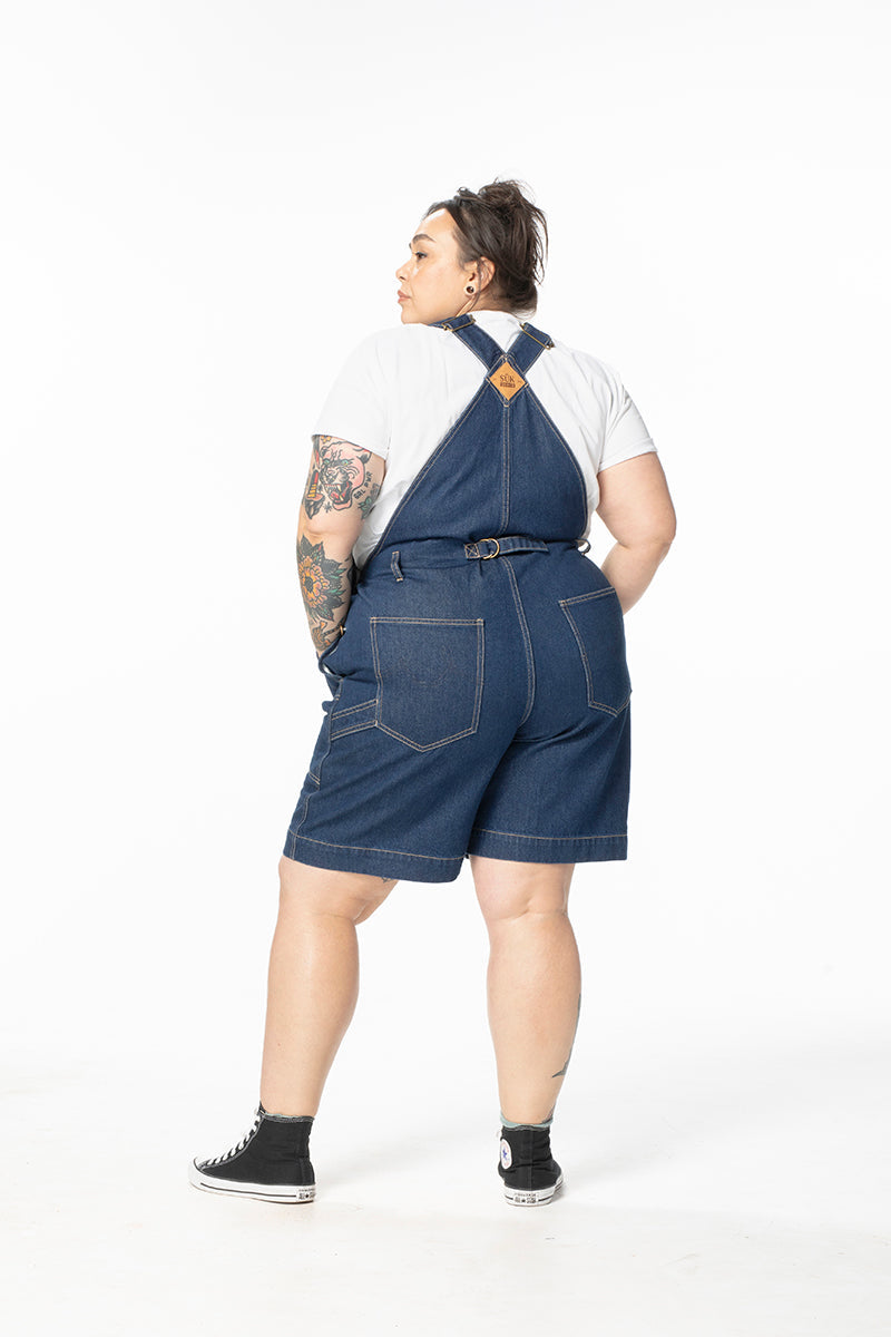 Denim Cropped Brumby Suit