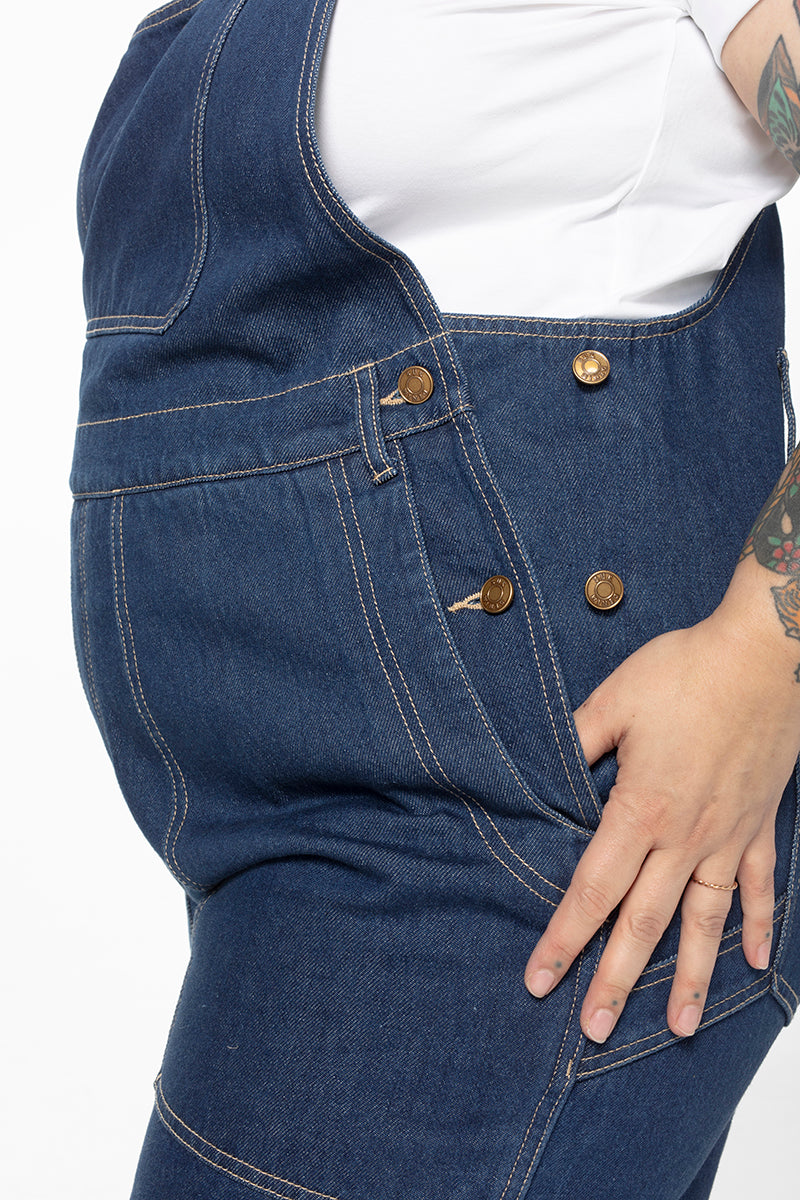 Denim Cropped Brumby Suit
