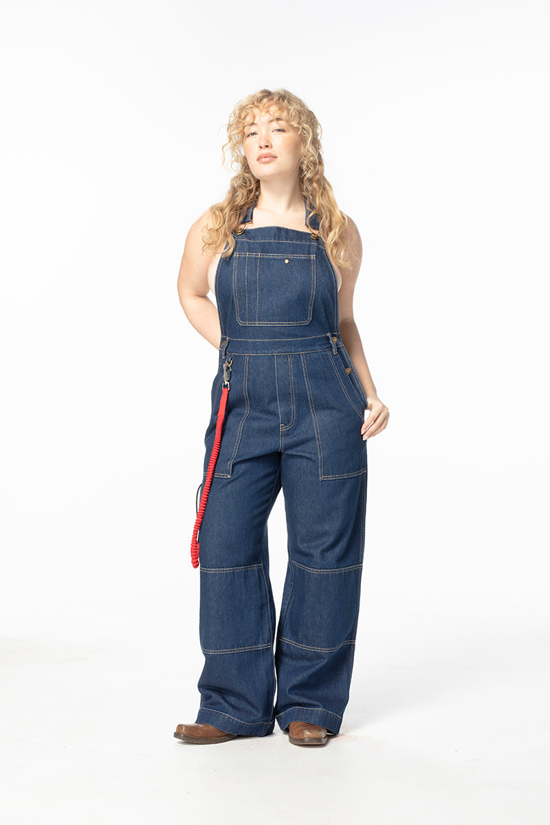 Denim Brumby Suit - Mid Blue