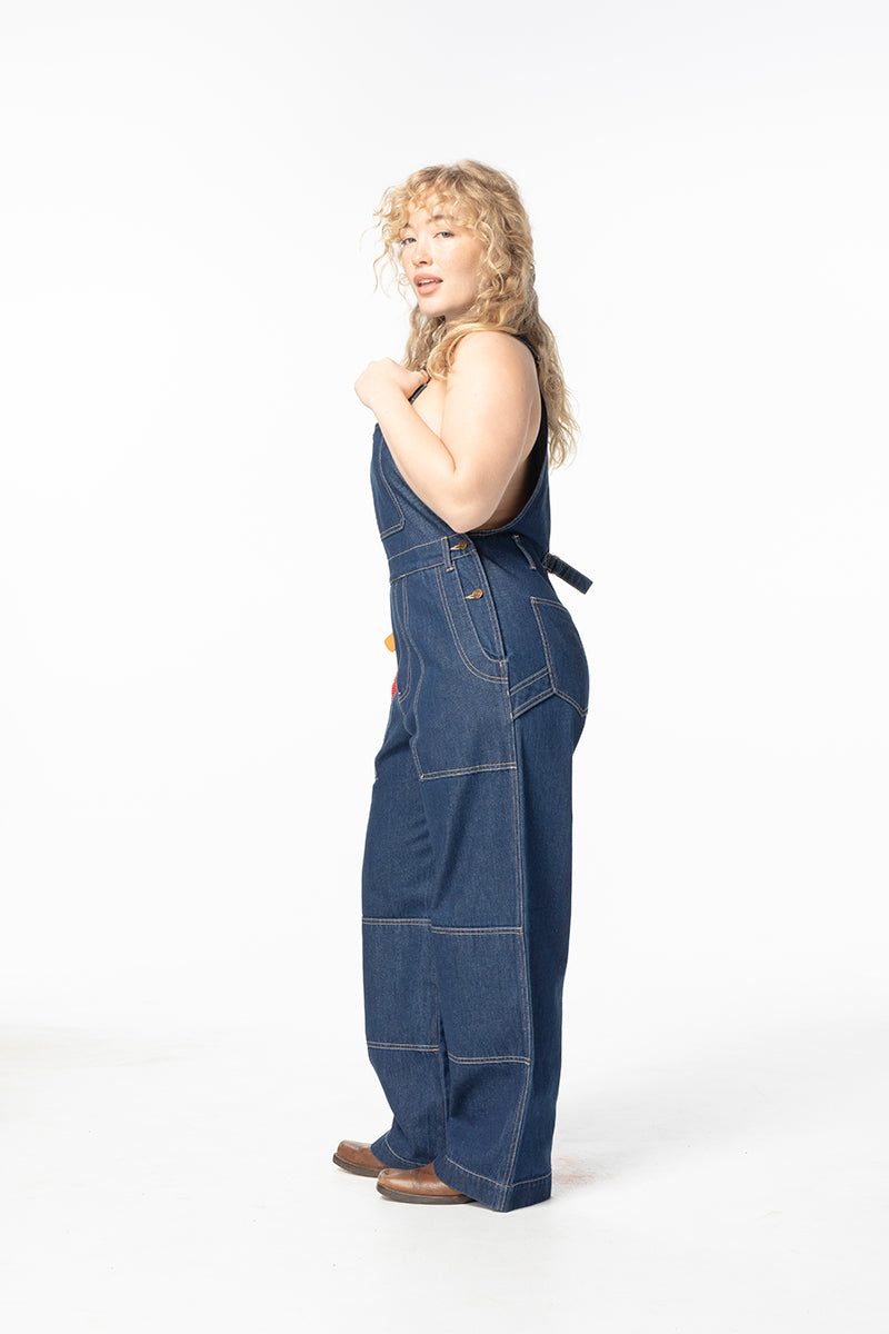 Denim Brumby Suit - Mid Blue