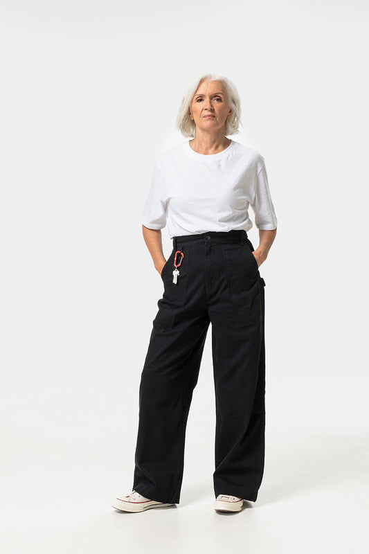 Construction Pants - Discreet Black