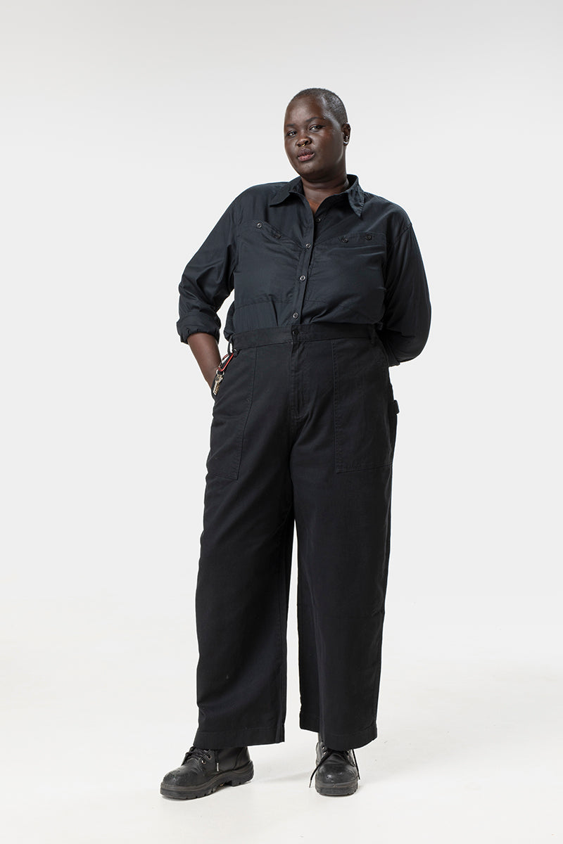 Construction Pants - Discreet Black