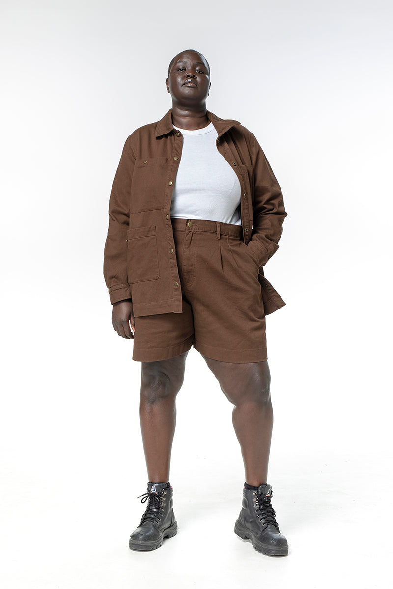 Farrier Shacket - Umber