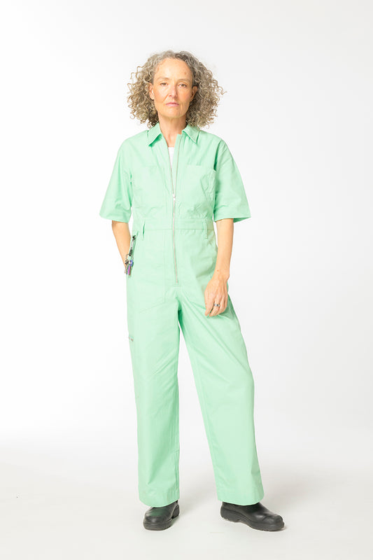 Ripstop Lagoon Suit - Short Body - Pastel Ming Green