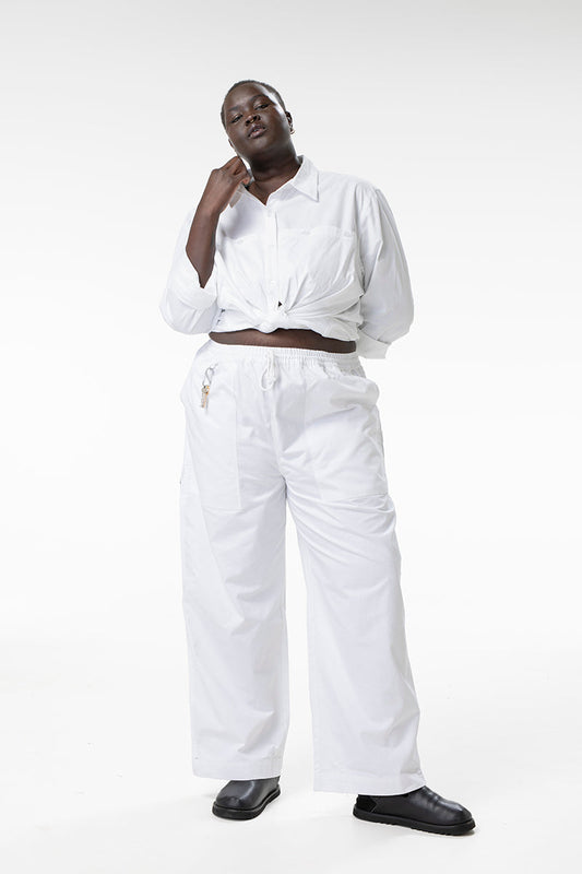 Ripstop 2.0 Elastic Waist Pants - White