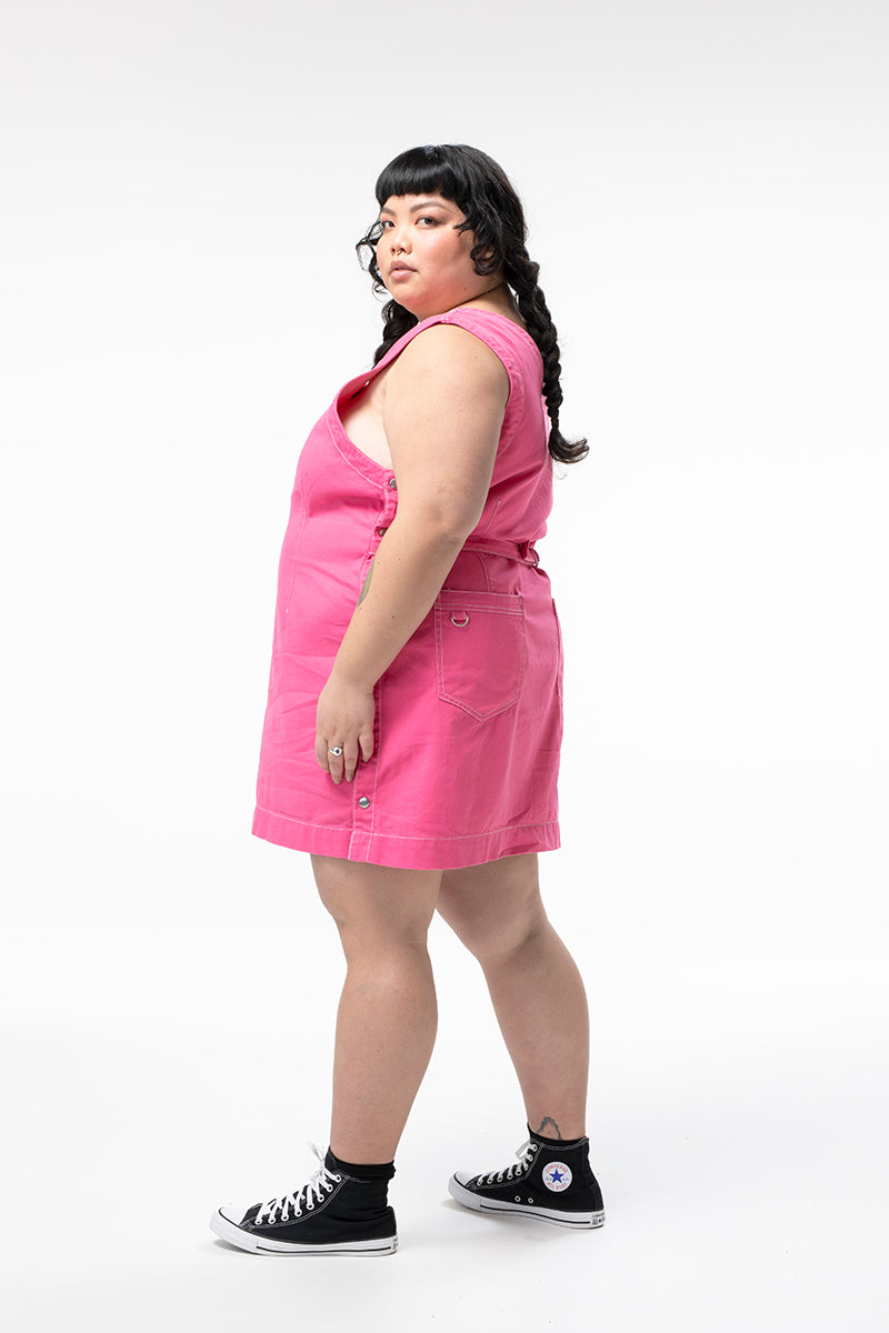 Switch Apron - Saltlake Pink