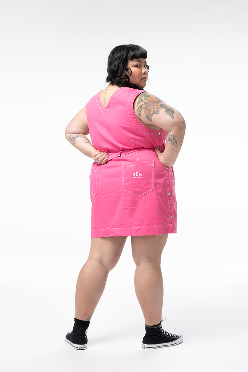 Switch Apron - Saltlake Pink