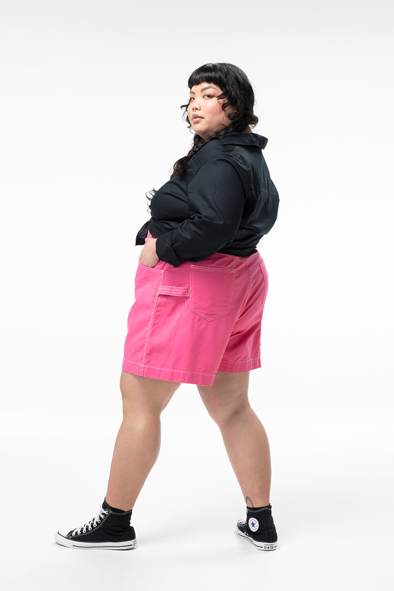 Utility Shorts Saltlake Pink