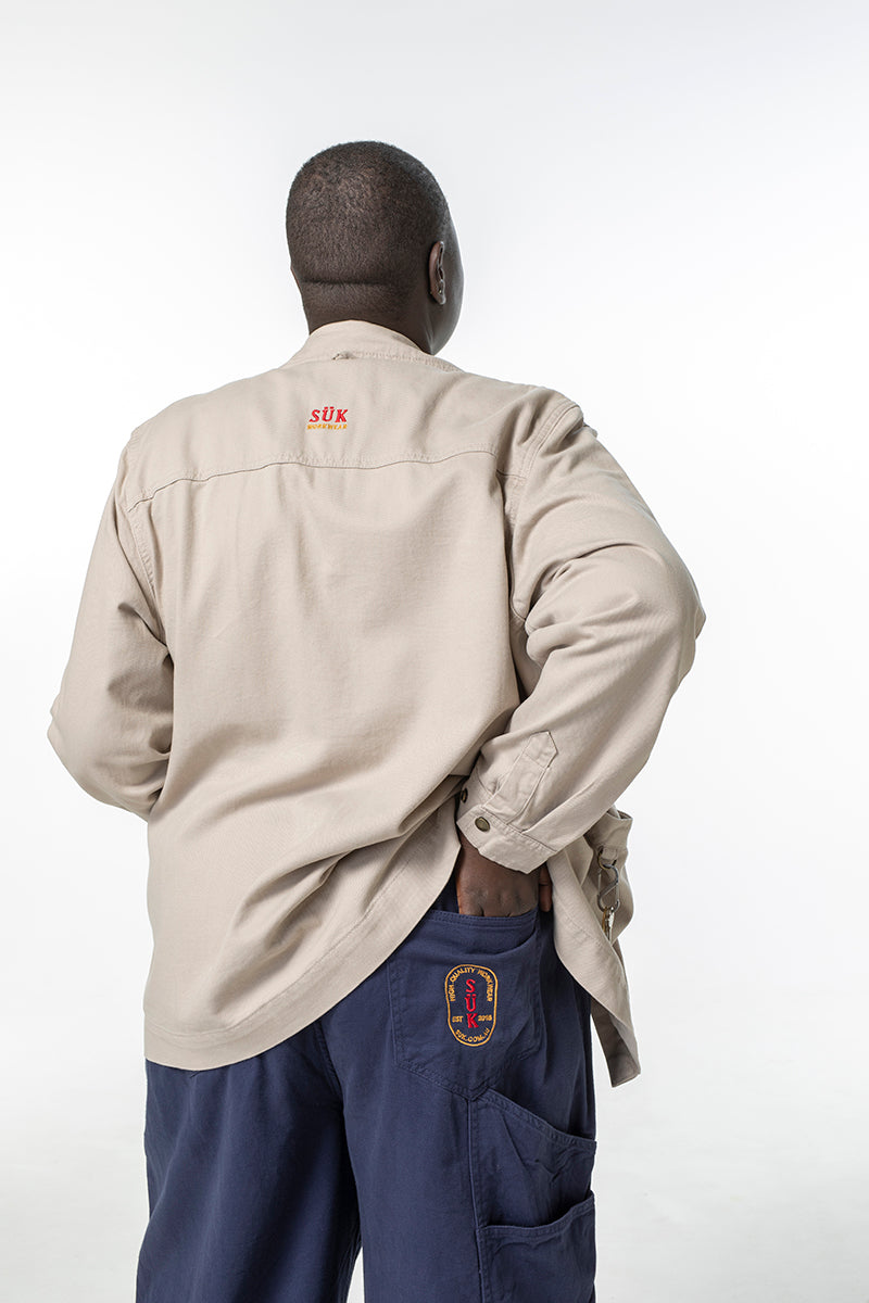 Farrier Shacket - Stone