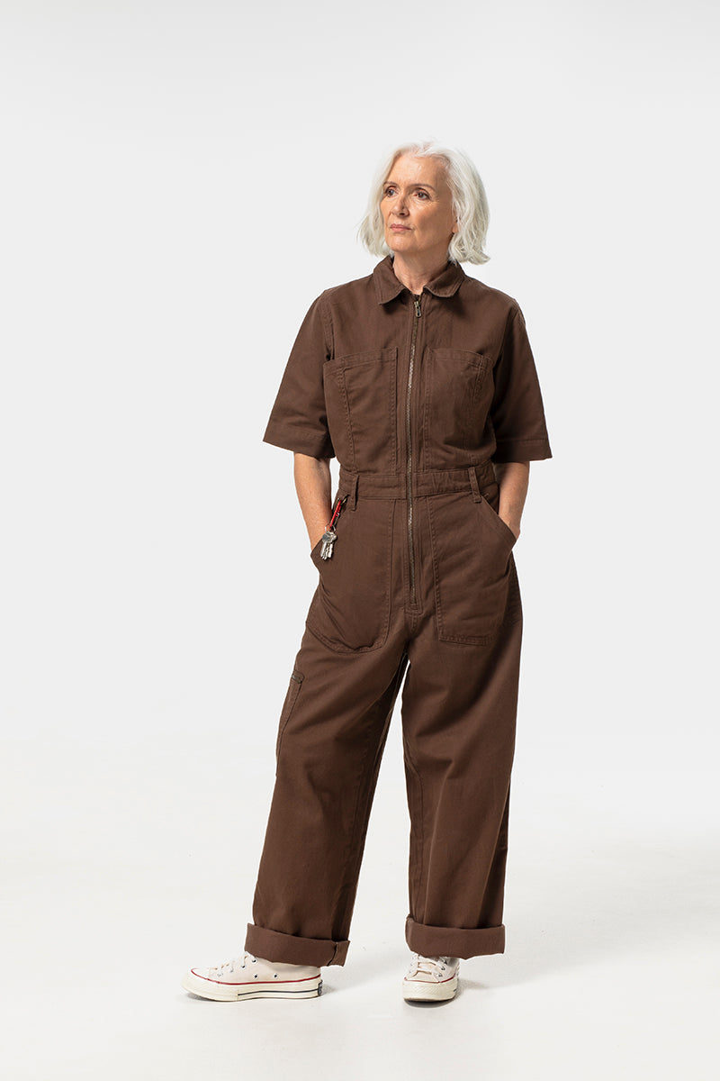 Lagoon Suit - Long Body - Umber