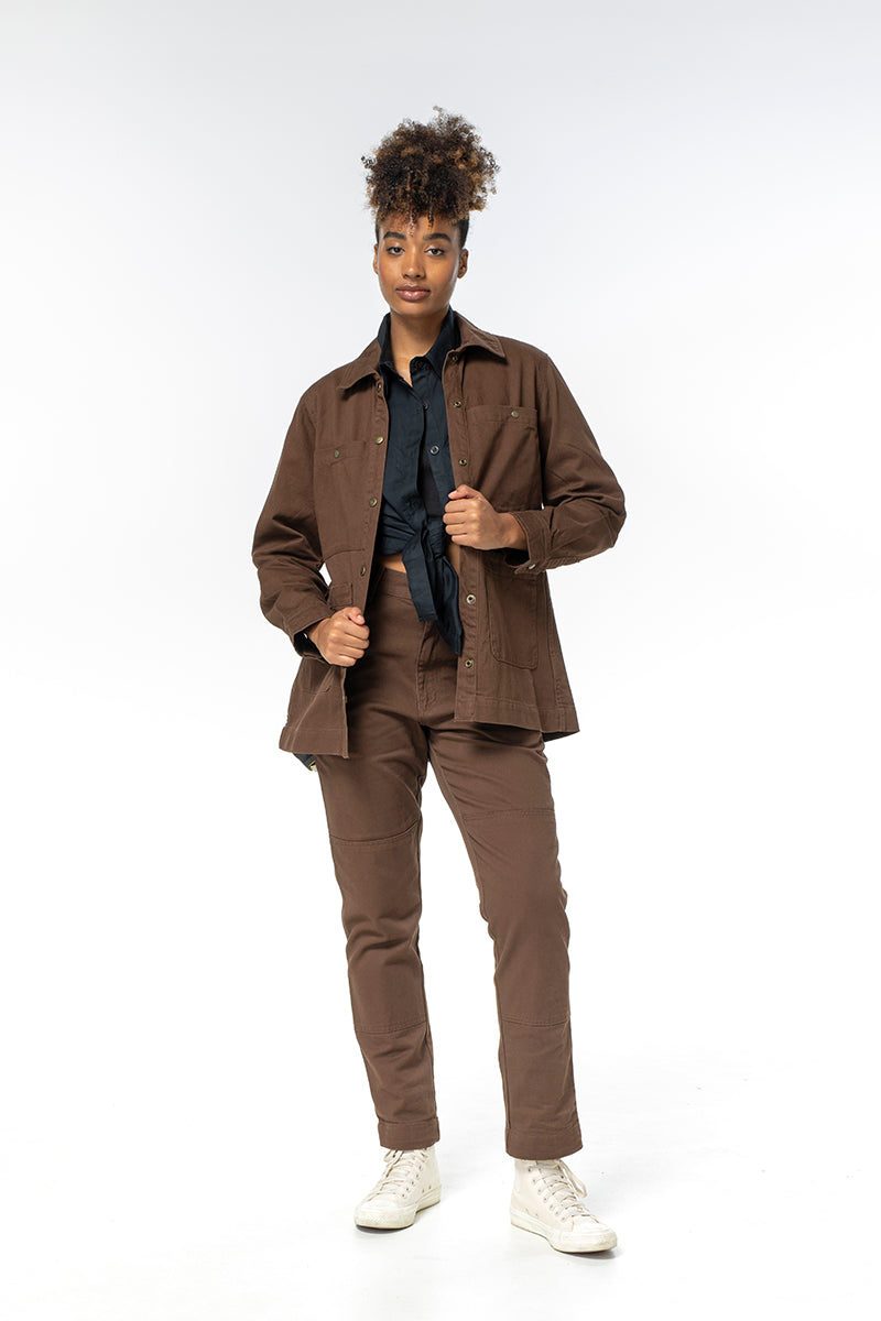 Farrier Shacket - Umber