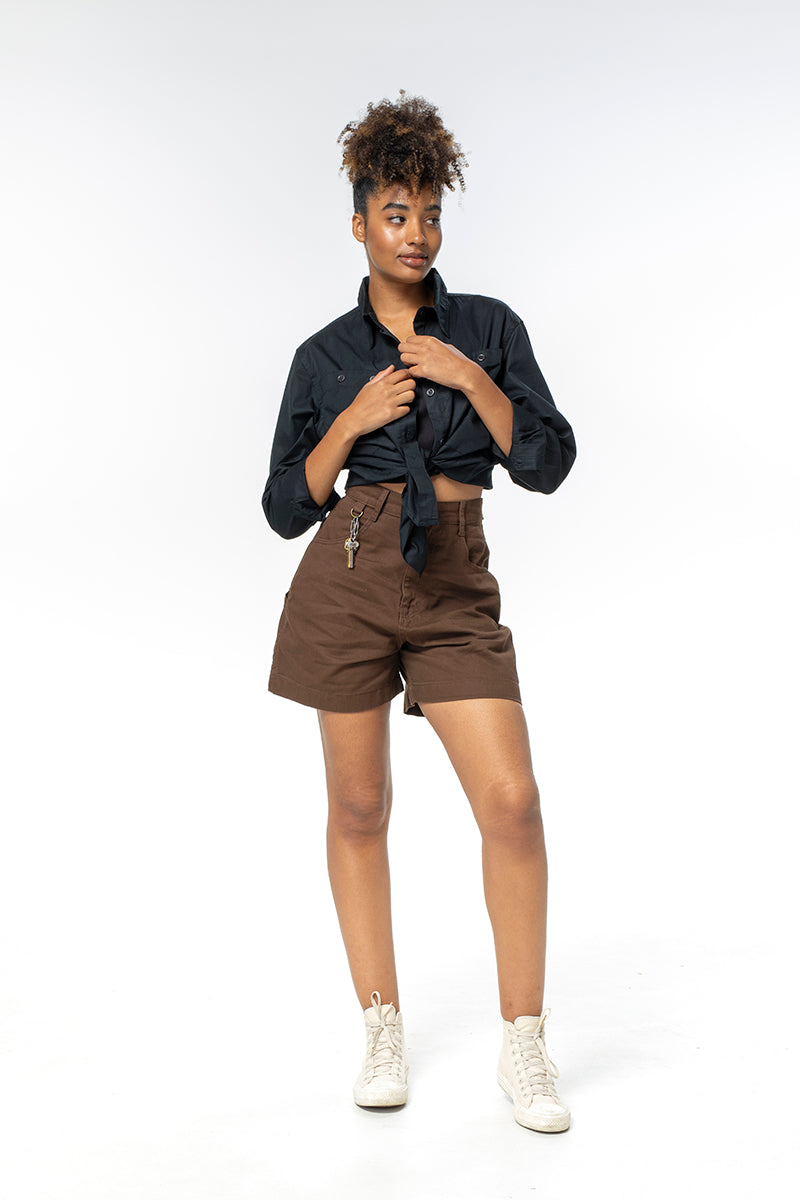 Utility Shorts - Umber