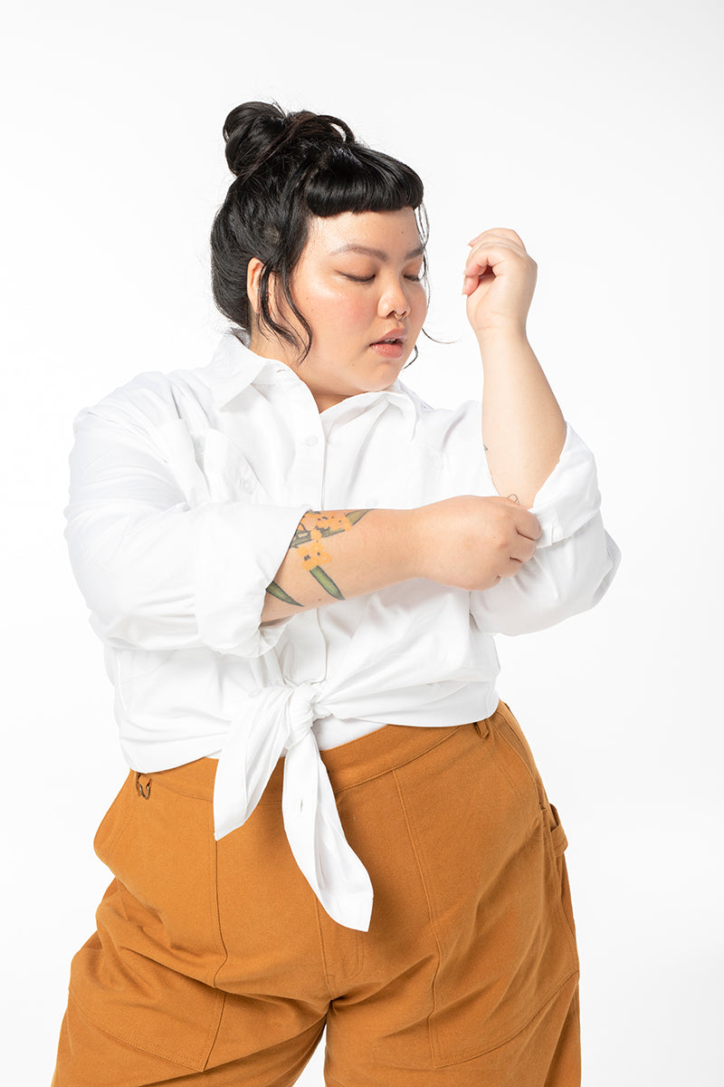 Western Shirt - White