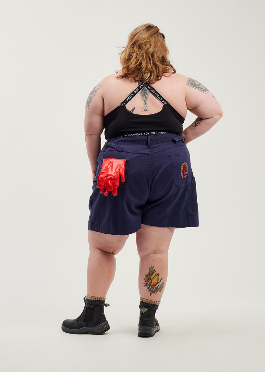 Utility Shorts - Blue