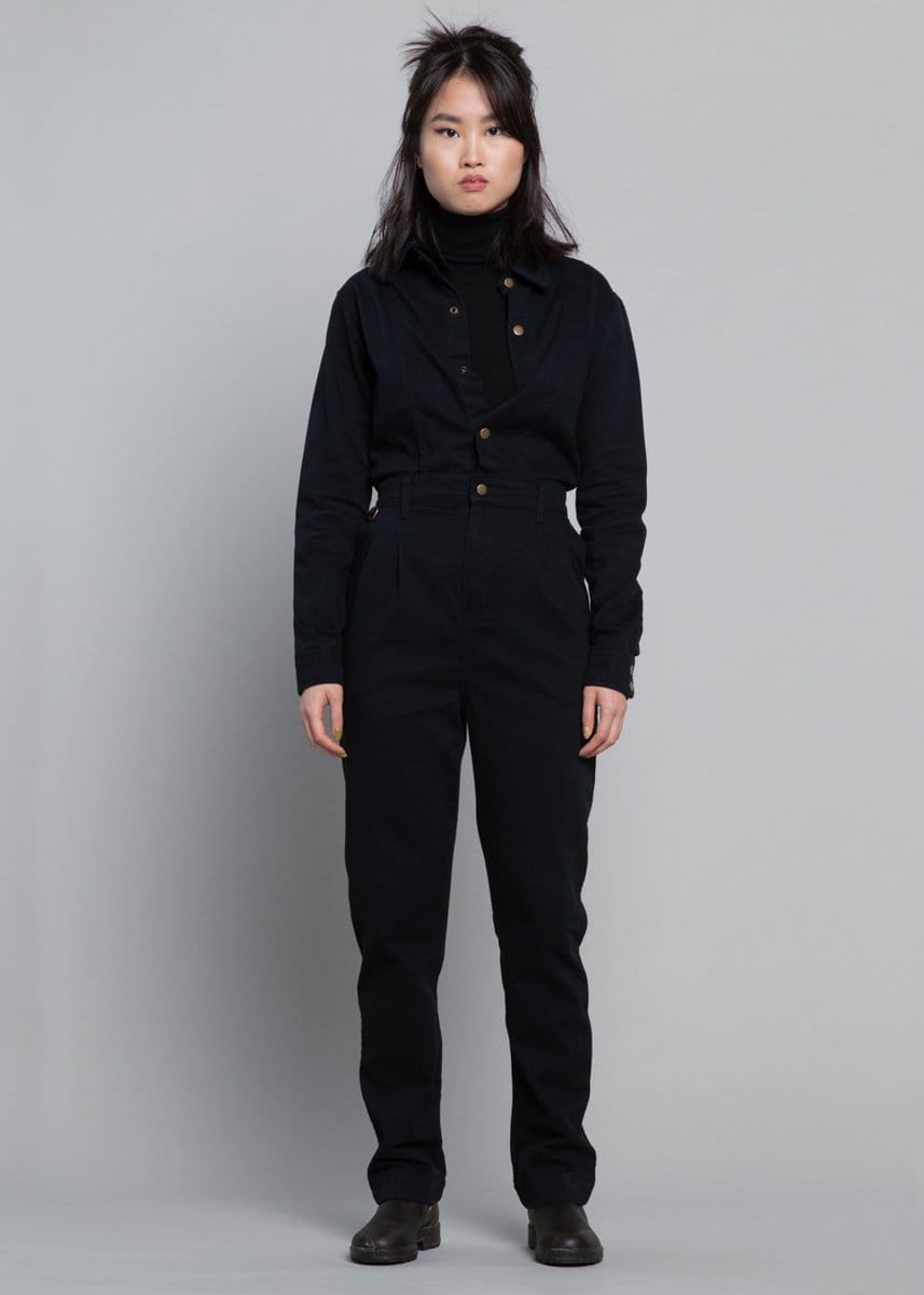 Ringer Suit - Short - Black